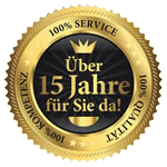 Über 15 Jahre für sie da